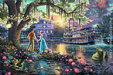 Princess Canvas Paintings - The Princess and the Frog